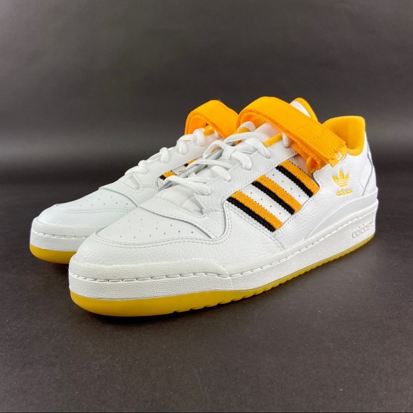 Adidas Men's Forum Low City Pack Los Angeles White Yellow Shoes Sizes 8 - 13 - Picture 6 of 10